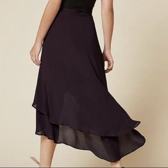 Reformation Saddie Wrap Skirt - Picture 2 of 5